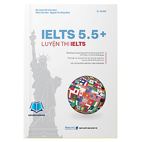 Ảnh bìa Sách - Luyện thi IELTS 5.5+ (Moon)