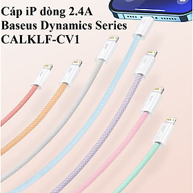Cáp sạc cho iphone 2.4a baseus dynamic series calklf-cv1 - hàng chính hãng