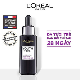 Hoạt chất dưỡng da tươi trẻ L'Oréal Youth Code Pre- Essence 30ml