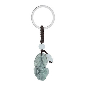 Mua Móc Đeo Chìa Khóa Tỳ Hưu Phỉ Thúy  Vượng Tài Lộc (2.5 x 1 cm)
