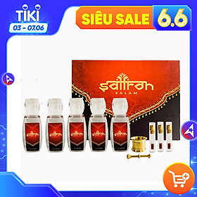 Saffron Salam Nhụy Hoa Nghệ Tây 25gram Quà Tặng Cao Cấp Negin Organic