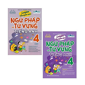 Hình ảnh Sách -Combo 2c GLOBAL SUCCESS - Luyện chuyên sâu ngữ pháp và từ vựng tiếng anh lớp 4 (có đáp án)