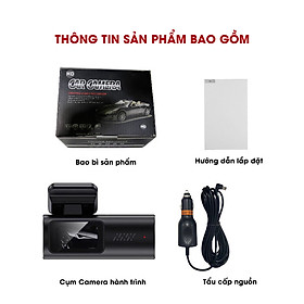 Mua Camera Hành Trình Ô Tô Độ Phân Giải 2K Kết Nối Wifi có màn hình LCD hiển thị Bảo Hành 12 tháng