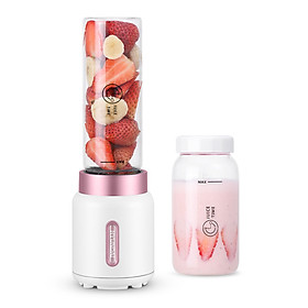 HYUNDAI juicer double cup fresh squeezing safe high temperature resistant press start 300ml * 2
