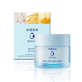 Mặt Nạ Ngủ Cấp Ẩm Chuyên Sâu Dạng Gel Senka Deep Moist Gel Cream 50g