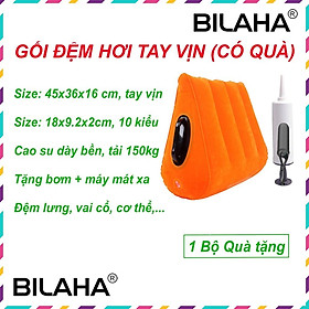 Ghế Tình Yêu Đệm Bơm Hơi Lên Có Tay Vịn Tặng Kèm Bơm Tay + Quà Tặng Trong Bơm (Có Hàng Sẵn) (Chọn Mẫu Yêu Thích)