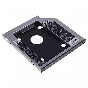 Khay đựng ổ cứng Laptop 2,5" HDD, SATA, SATAII，SATAIII, SDD (Caddy Bay) Loại mỏng 9,5mm (Tặng kèm cáp OTG)