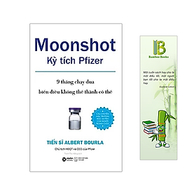 Ảnh bìa Moonshot - Kỳ Tích Pfizer - Tác Giả: Albert Bourla (Tặng Kèm Bookmark Bamboo Books)