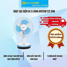 Mua Quạt sạc điện AC 3 cánh ARF03D123 30W - Hàng Chính Hãng