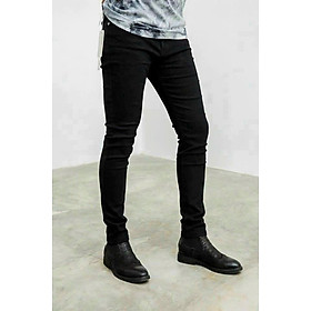 Quần jean nam chất bò cao cấp Jean co dãn 4 chiều cực đẹp form dáng skinny chuẩn men