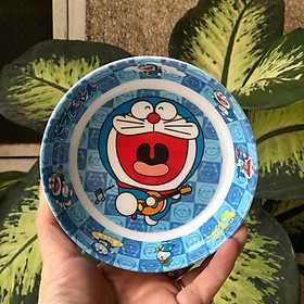 Mua Dĩa tròn melamin Doreamon