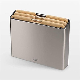 Mua Bộ 3 thớt Joseph Joseph Folio Steel Bamboo 60229 Hàng chính hãng