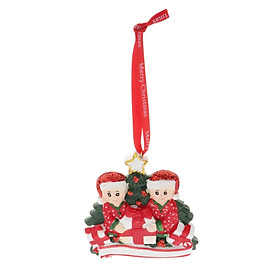 Christmas Tree Decorations Hanging Ornament 2-5 Mumbers Survivor Family Gift 2
