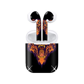 Mua Miếng dán skin chống bẩn cho tai nghe AirPods in hình thiết kế - atk128 (bản không dây 1 và 2)