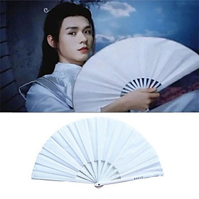 Quạt trắng bạch phiến SƠN HÀ LỆNH THIÊN NHAI KHÁCH Cung Tuấn cosplay phong cách cổ trang