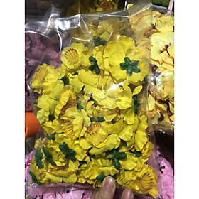 Hoa đào, hoa mai giả trang trí tết (túi 100gr)