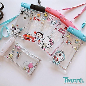 Mua Túi đeo đựng điện thoại chống nước Hình ngộ nghĩnh - Hoạt Hình Dễ thương