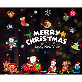 Mua DECAL DÁN KÍNH ÔNG GIÀ NOEL TUẦN LỘC