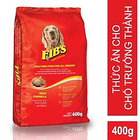 COMBO 5 Gói Thức Ăn Hạt Cho Chó Trưởng Thành Fibs 400g