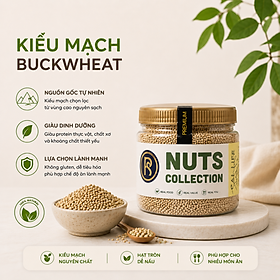 RealFoodStore Kiều Mạch 500g - Hạt Kiều Mạch Nguyên Chất Giàu Chất Xơ & Protein Thực Vật - Dùng Nấu Cháo, Nấu Cơm, Salad Và Granola