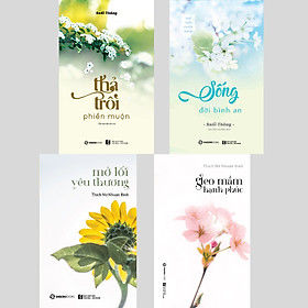 Combo 4 Cuốn: Sống Bình Yên, Chẳng Muộn Phiền