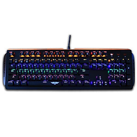 Bàn phím cơ Gaming Newmen GM368 Led xuyên chữ - USB - Hàng Chính Hãng