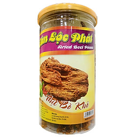 HỘP 200G THỊT KHÔ BÒ MIẾNG CHẤT LƯỢNG TÂN LỘC PHÁT