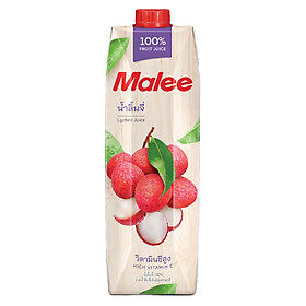 Nước Ép Vải Malee 1L - Nhập Khẩu Thái Lan | Malee 100% Lychee Juice 1L
