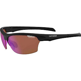 Kính mát thể thao Unisex Tifosi Intense - Gọng Matte Black, Tròng AC Red