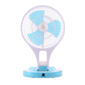 Mua Quạt tích điện mini Fan kèm đèn LED siêu sáng