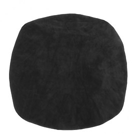 2X Velvet Stretch Chair Seat Cover Protector Office Chair Slipcover Black