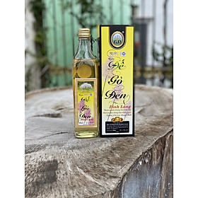 Rượu nếp lứt Đế Gò Đen Đinh Lăng 31% chưng cất thủ công 500ml - kèm hộp và ly [HACCP - OCOP 4 sao]