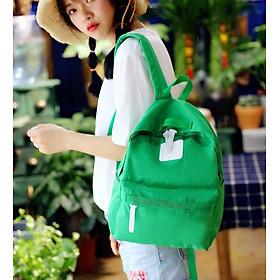 Balo Basic 1 màu thời trang cho bé 25x20x9cm