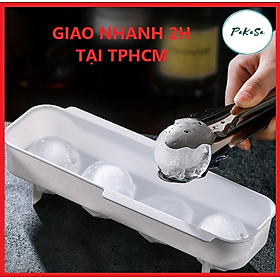 Mua Khuôn Làm Đá Hình Tròn Có Nắp PaKaSa - Hàng Chính Hãng