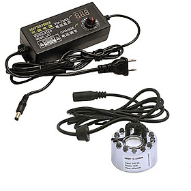 Mua Combo Phun Sương HB20 12 Led và Nguồn Điều Chỉnh Điện Áp 3-24V 2A Có Màn Hình Hiển Thị ( Điều chỉnh lượng sương )