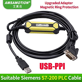 Cáp lập trình PLC USB-PPI Siemens S7