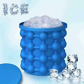 Mua Cốc Làm Đá Silicon Size Lớn 40 Viên - Hộp Làm Đá   Khay Đá Tiết Kiệm Không Gian
