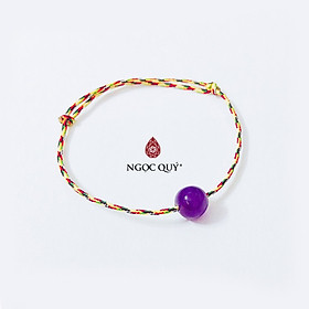 Vòng kết dây đa sắc hạt đá thiên nhiên - Ngọc Quý Gemstones