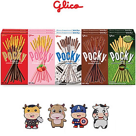 Bánh Que Pocky Full Happiness x 10 Hộp + Combo 4 Bao Lì Xì Ngẫu Nhiên