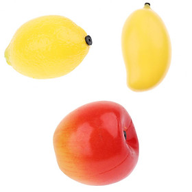 3x Musical Fruit Shaker Maracas for Children Kids Percussion Instrument Toy