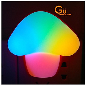 Mua Đèn ngủ Led hình nấm  Bóng ngủ cắm điện trực tiếp  công tắc bật/tắt tiết kiệm điện