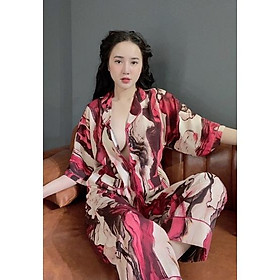 Đồ bộ Lụa Pijama Maingo cực đẹp, cực sang, vải mềm mịn