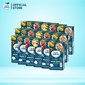 Thùng mix vị 18 hộp sữa đêm tăng cân Fruto Nyanya 200mlhộp