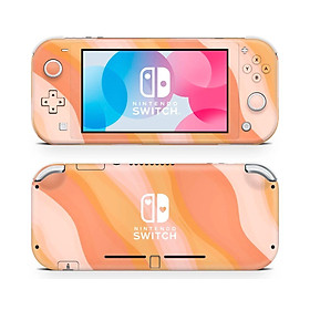 Mua Skin decal dán Nintendo Switch Lite mẫu vân marble (dễ dán  đã cắt sẵn)