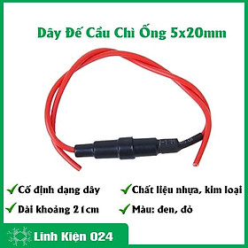 Mua Dây Đế Cầu Chì Ống 5x20