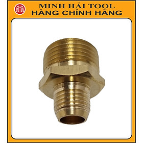 Mua Khớp nối ống đầu ra bằng đồng cho máy rửa xe áp lực cao ren 14mm/22mm