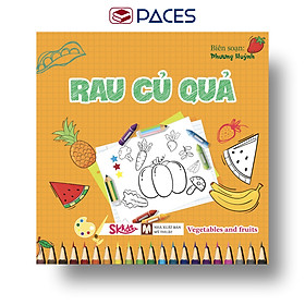 Sách - Tô Màu Thông Minh - RAU CỦ QUẢ - SKIDS - Rau Củ Quả