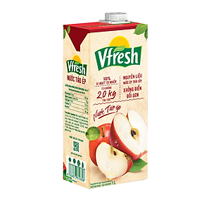 Combo VFRESH Nước táo ép 100% 1 Lít - Vinamilk