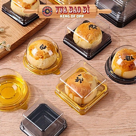 Khay đựng bánh hình tròn 60-80g, hộp bánh 50 chiếc/sp - VUA BAO BÌ