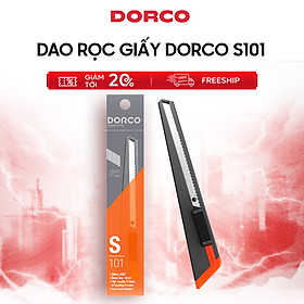 DORCO S101 - Dao Rọc Giấy Hàn Quốc - Gói Gồm 1 Cây Dao Rọc Giấy
